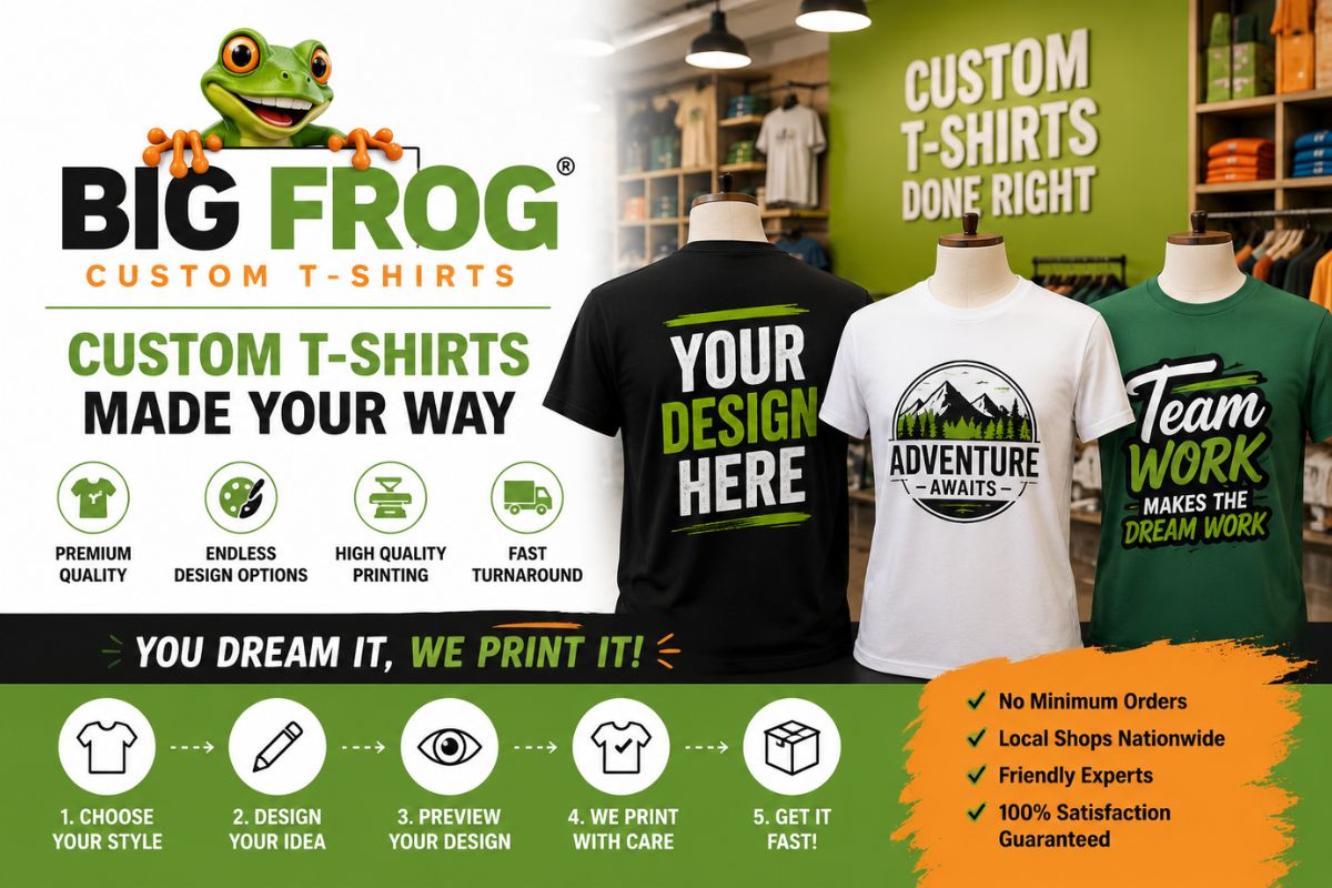 Big Frog Custom T Shirts