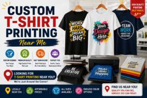 Custom T Shirt Printing Near me