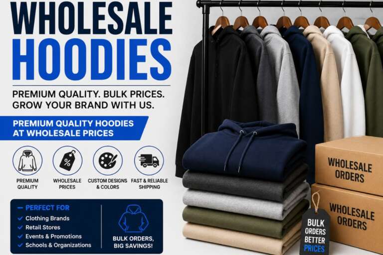 Wholesale Hoodies Explained: How to Save Money on Bulk Apparel Orders
