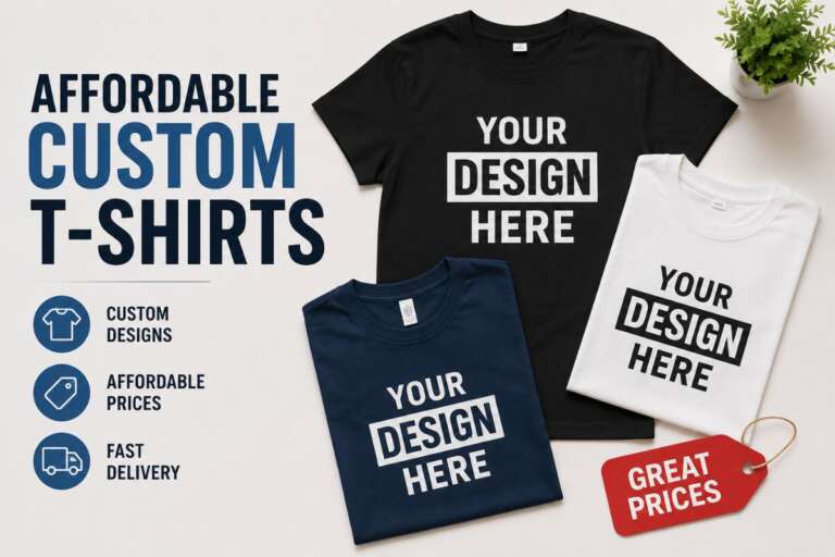 Affordable Custom T-Shirts: Best Options for Budget-Friendly Printing and Design