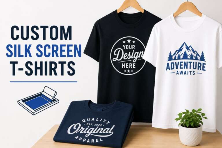 Custom Silk Screen T-Shirts: Complete Guide to Screen Printing Process and Benefits