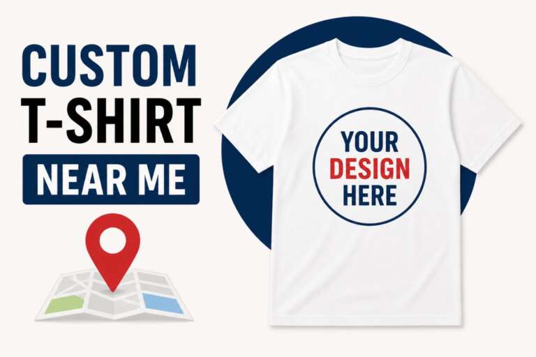 Custom T-Shirt Near Me: How to Find Fast and Reliable Local Printing Services